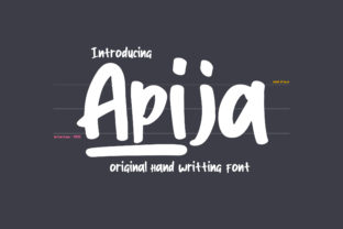 Apija: A Friendly Display Font for Web Design