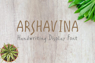 Arshavina: A Natural Display Font for Small Business Branding