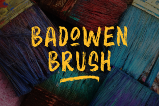 Badowen Brush: A Designer’s Journey with a Unique Display Font
