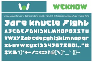 Bare Knuckle Fight: A Fresh Display Font for Modern Editorial Design