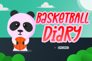 Basketball Diary Font for Web Design
