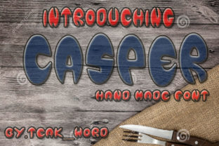 Casper: A Playful Display Font for Digital Design
