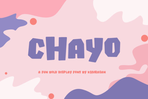 Chayo Font for Handmade and Craft Projects