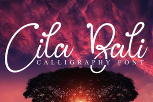 Cila Bali: A Display Font for Modern Web Design
