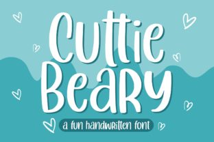 Cuttie Beary Font for Creative Branding Projects