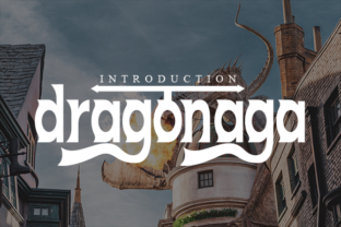 Dragonaga: A Display Font That Elevates Digital Branding