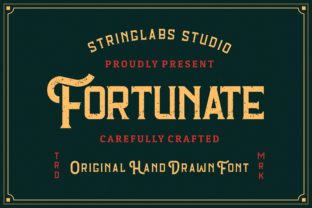 Fortunate: A Bold Yet Sophisticated Font for Branding Projects
