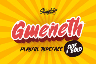 Gweneth Font for Magical Campaign Designs