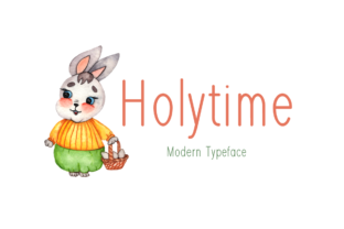 Holytime Font for Eye-Catching Digital Campaigns