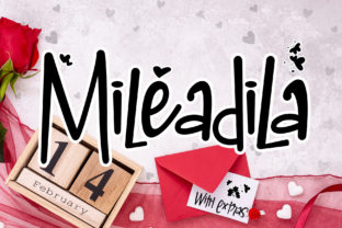 How Mileadila Elevates Campaign Design with Romantic Typography