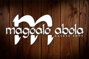 Magoalo Abola: A Playful Display Font for Digital Branding
