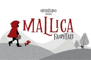 Malica Fairytale: A Display Font for Branding with a Friendly Touch