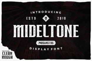 Mideltone: A Display Font That Elevates Editorial Design
