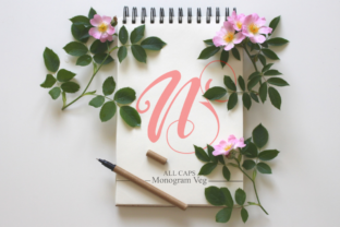 Monogram Veg: A Stylish Display Font for Creative Campaigns