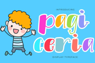 Pagi Ceria: A Playful Font for Brighter Editorial Design