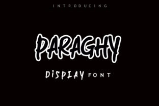 Paraghy: A Playful Font for Modern Branding Projects