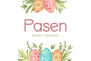 Pasen Font for Editorial Design and Branding