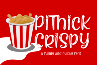 Pithick Crispy: A Playful Font for Handmade Creations