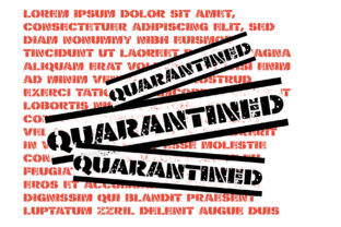 Quarantined Font for Bold Web Design