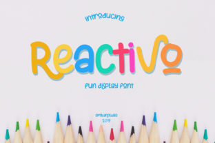 Reactivo: A Charming Display Font for Digital Creatives