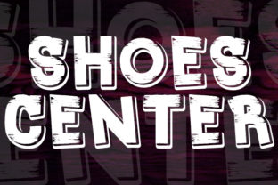 Shoes Center Font for Bold Digital Design