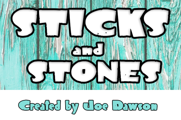 Sticks and Stones Font for Handmade Creations