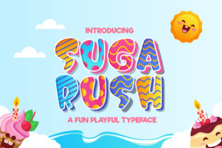 Suga Rush: The Playful Font That Boosts Campaign Visibility