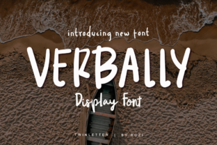 Verbally Font for Web Design and Brand Identity