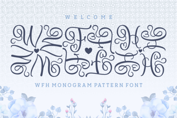 WFH: A Quirky Display Font for Creative Branding