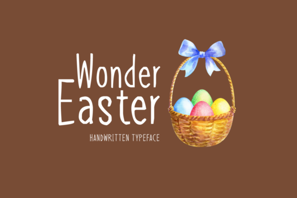 Wonder Easter Font for Business Branding